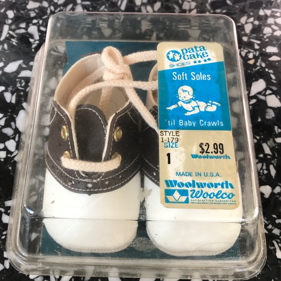 Vintage 1960's Baby Soft Soles Shoes - Picture 7 of 7
